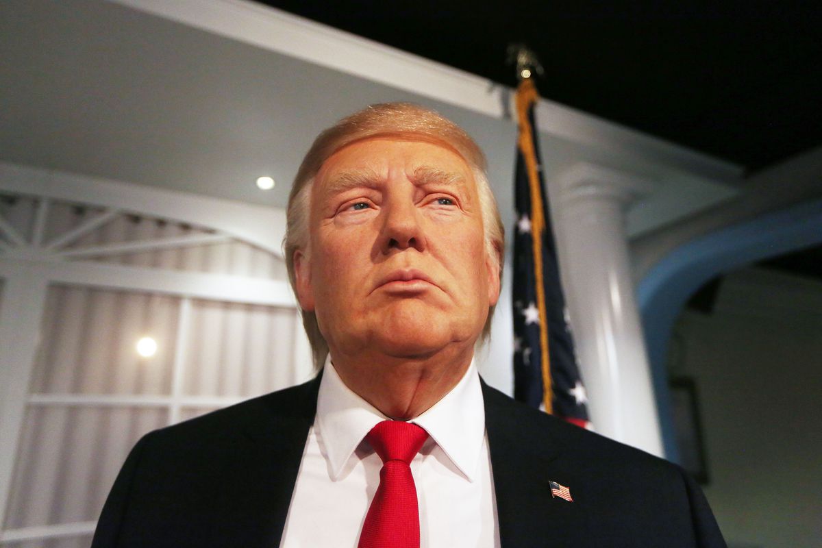 Donald Trump Wax Figure Unveiled At Madame Tussauds Wax Museum In D.C.