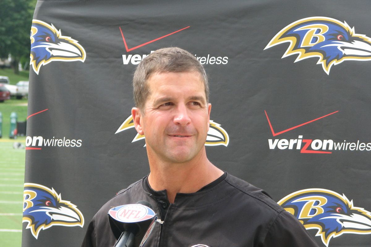 Coach Harbaugh Fields Questions