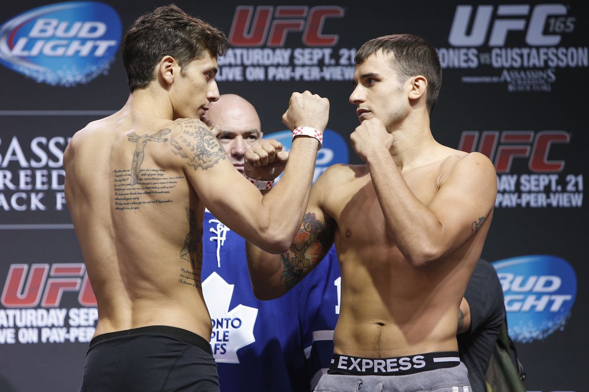 Mike Ricci will square off against Myles Jury on the UFC 165 undercard Saturday.