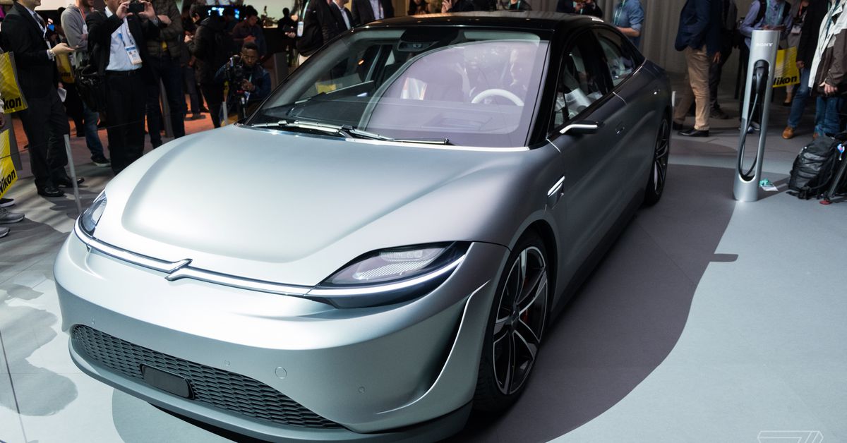 Sony’s electric car is the best surprise of CES - The Verge