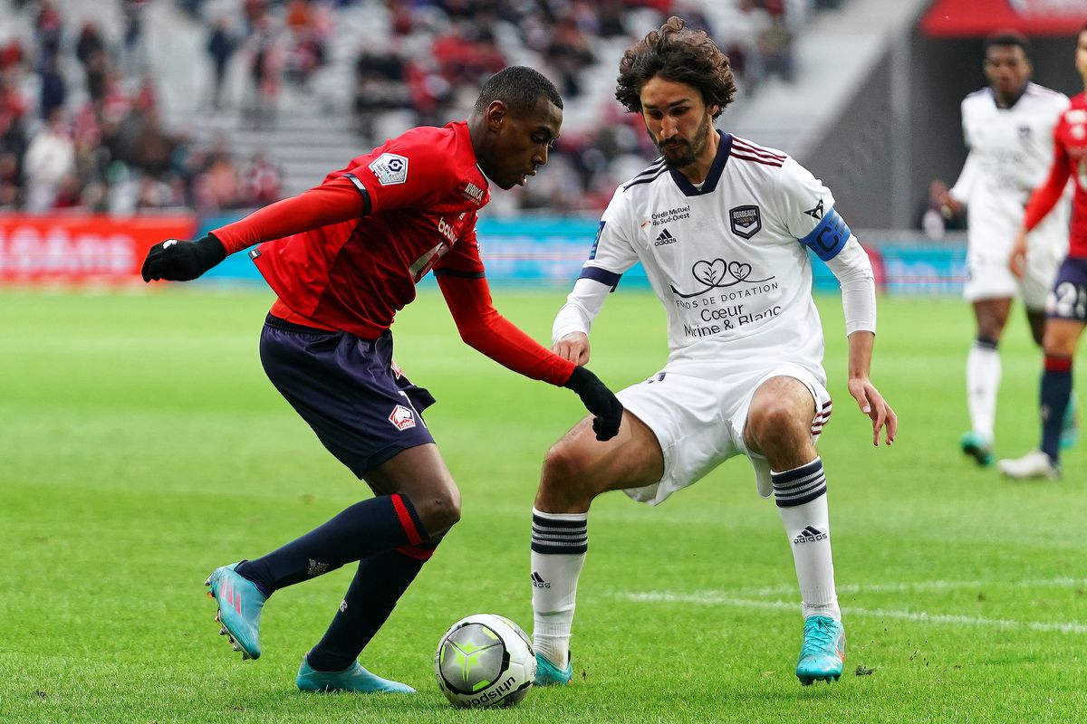 LOSC Lille v Football Club des Girondins de Bordeaux - Ligue 1 Uber Eats