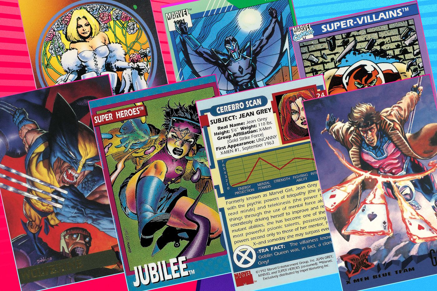 1993 X-Men Series 2 Base Cards You Pick Two 