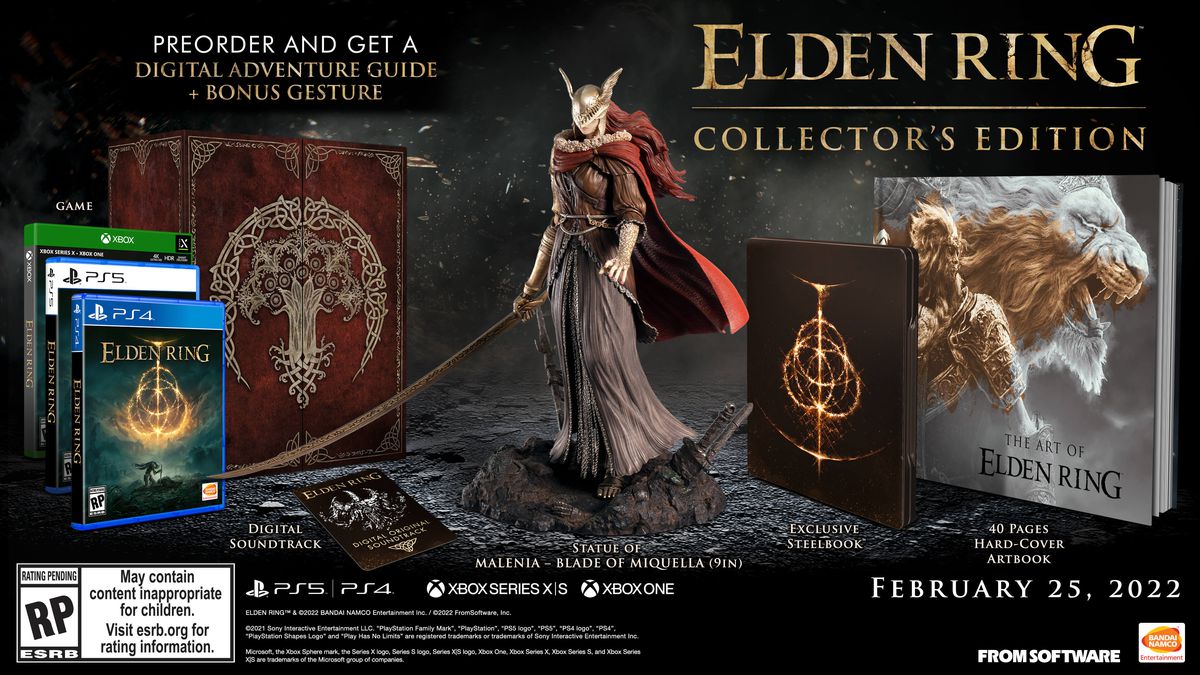 The Collector’s Edition of Elden Ring