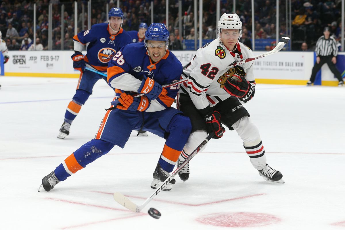 NHL: Chicago Blackhawks at New York Islanders