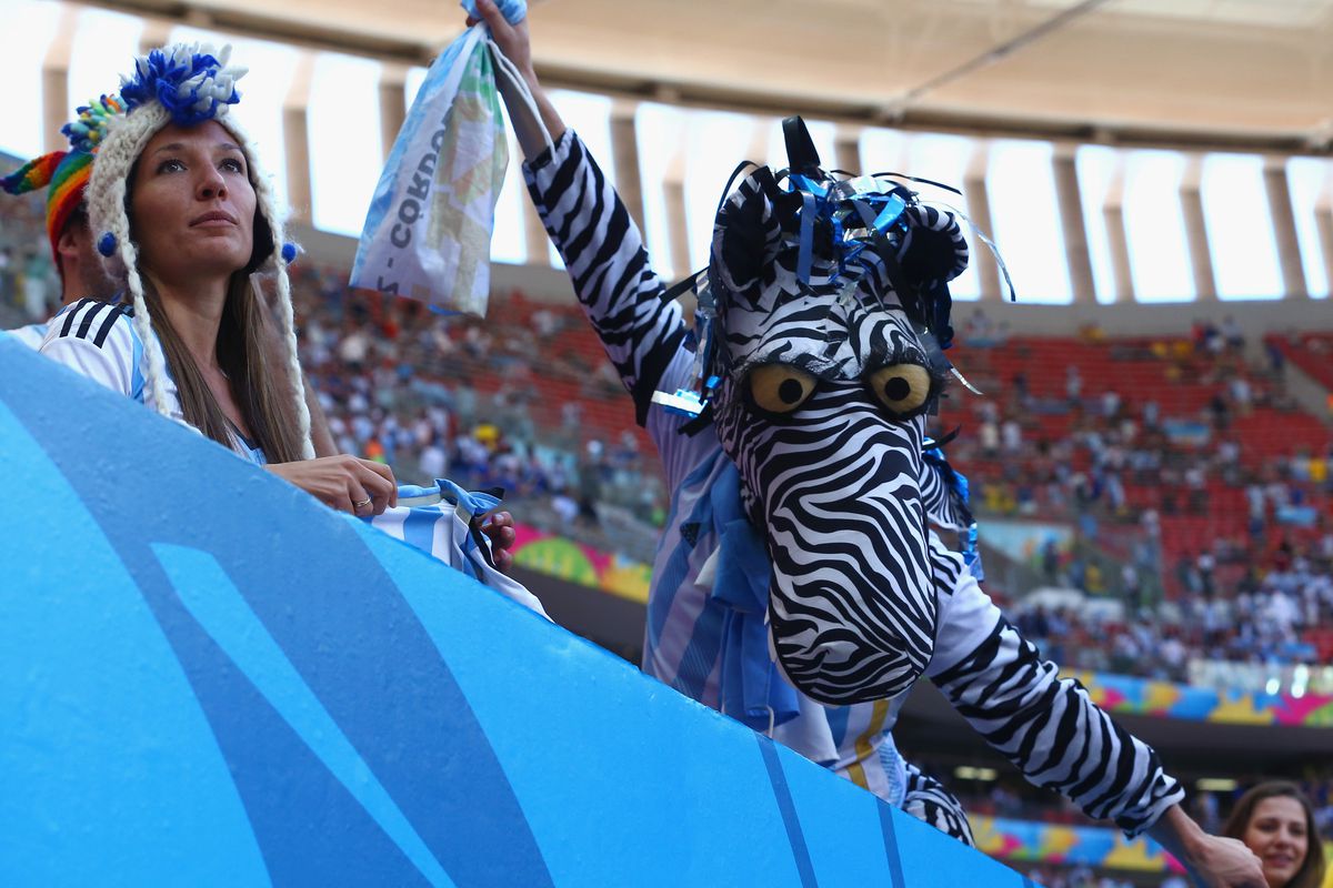 The famed Argentinian, uh, zebra!