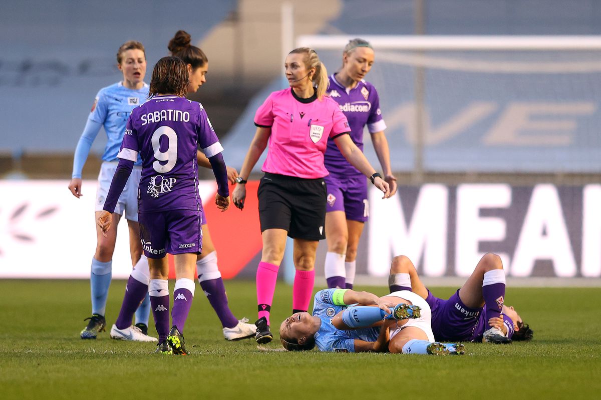 Manchester City WFC v ACF Fiorentina - Women’s UEFA Champions League Round Of 16 Leg One
