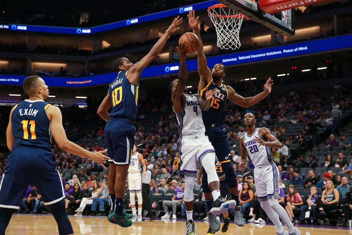 NBA: Preseason-Utah Jazz at Sacramento Kings