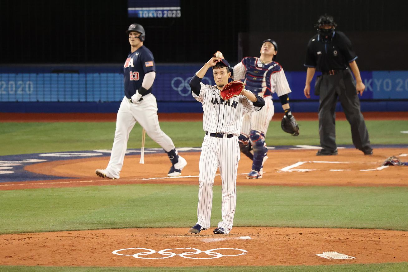 United States v Japan - Baseball Gold Medal Game - Olympics: Day 15