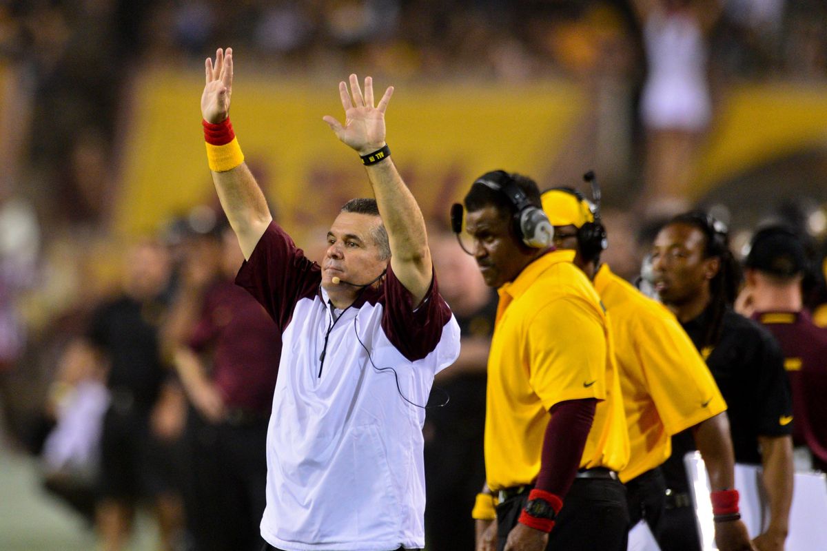 Todd Graham believes he can win a championship at Arizona State. 