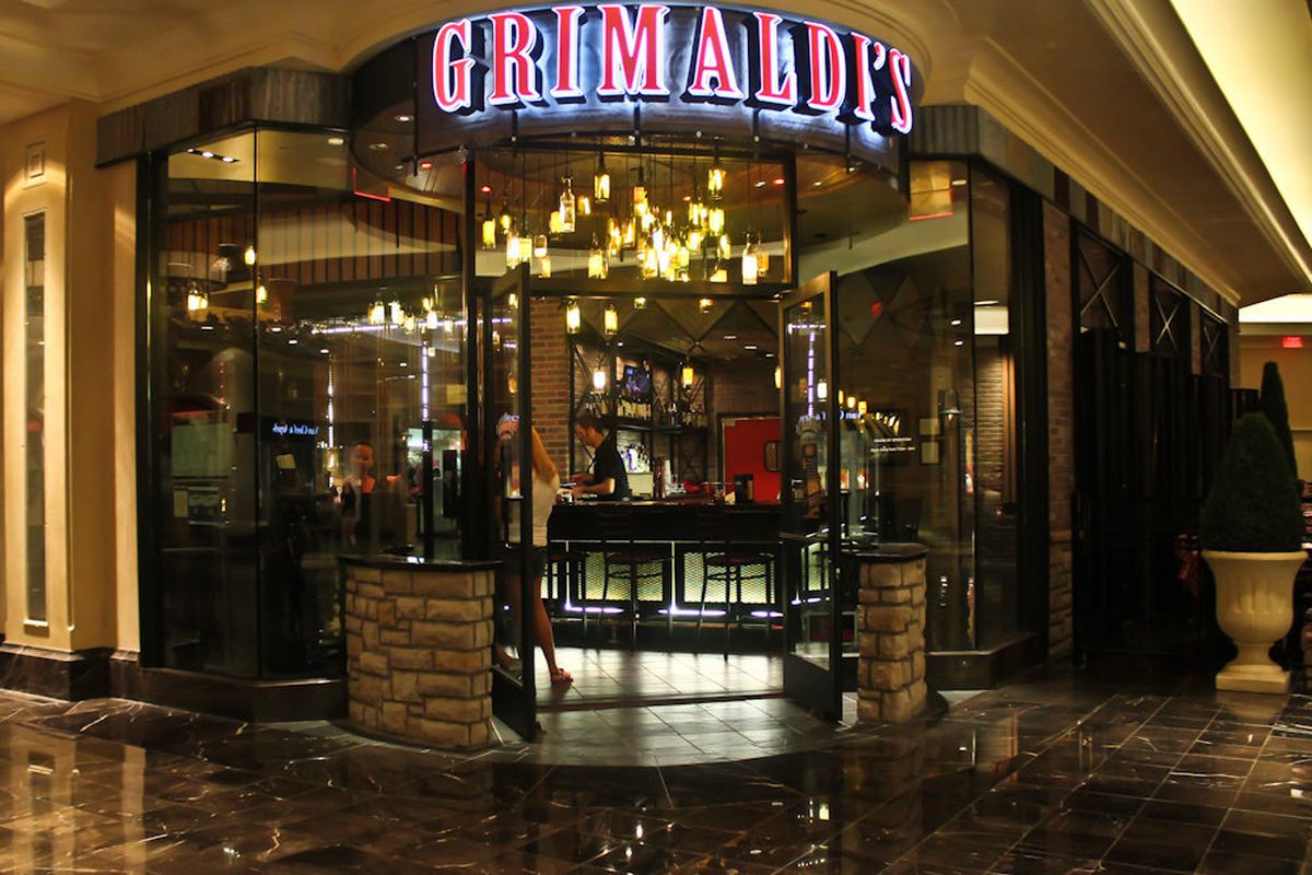 The new Grimaldi's at the Shoppes at the Palazzo.