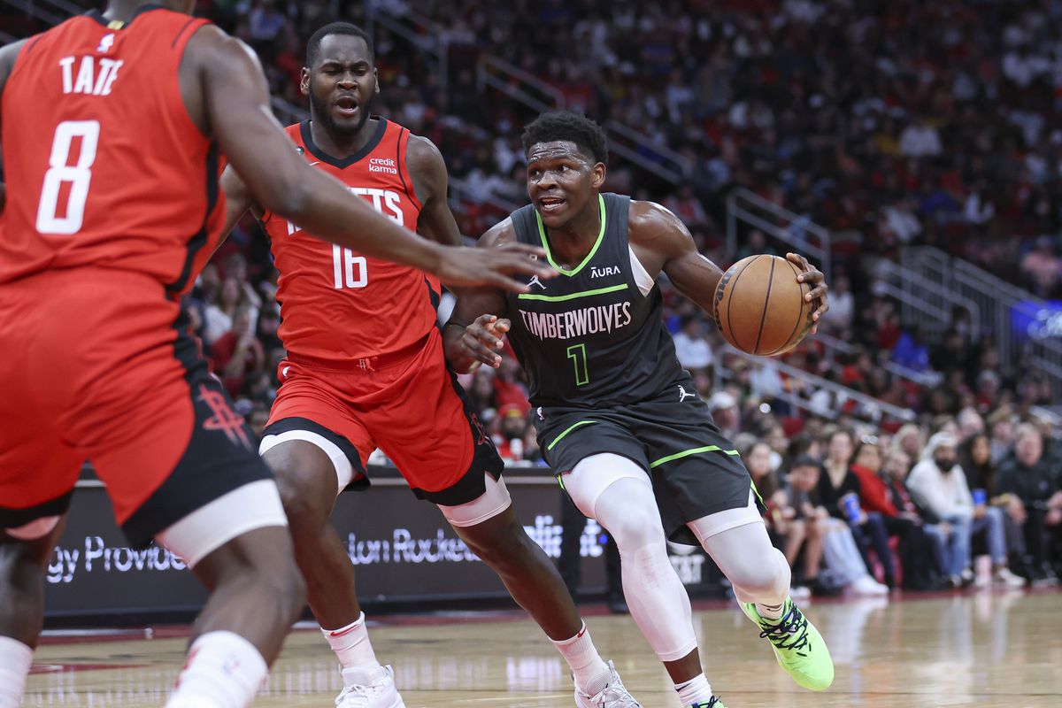 NBA: Minnesota Timberwolves at Houston Rockets