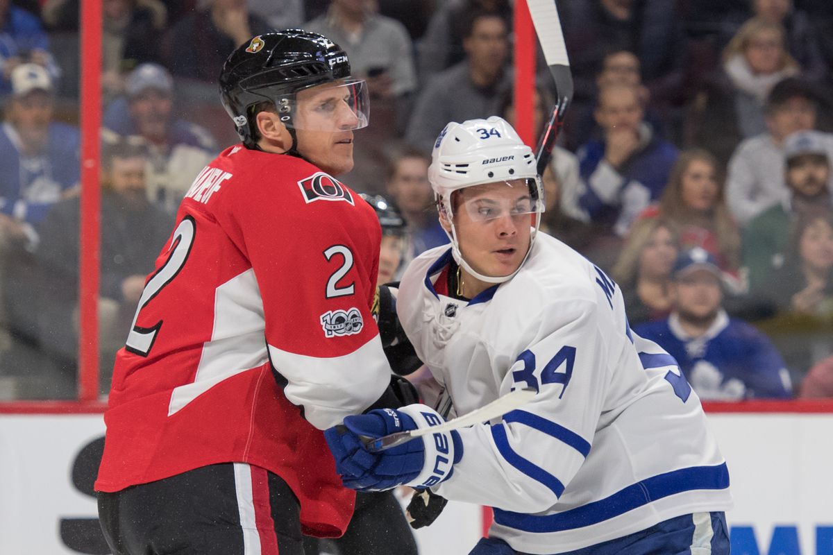 NHL: Toronto Maple Leafs at Ottawa Senators