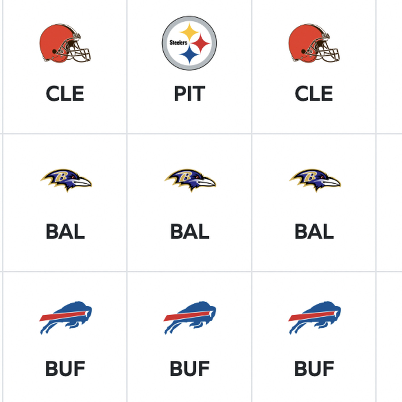 picks for this week