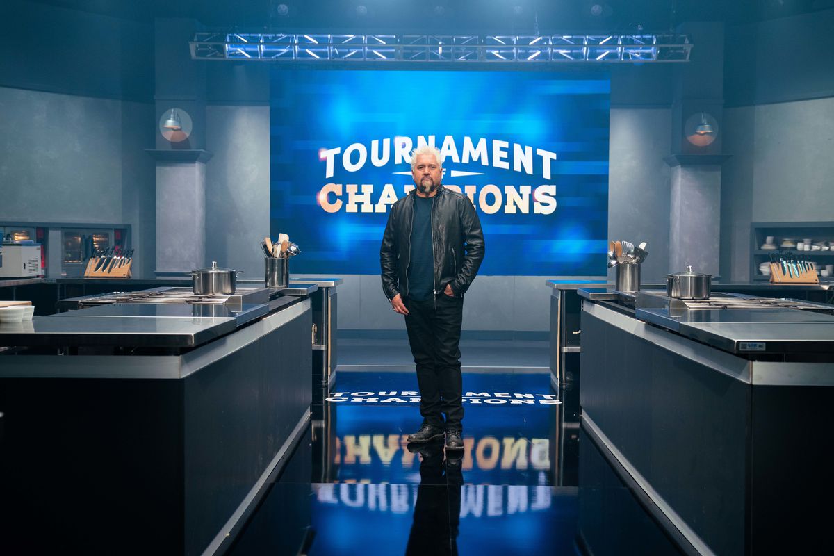 Guy Fieri hosts Food Network’s new series, “Tournament of Champions.”  