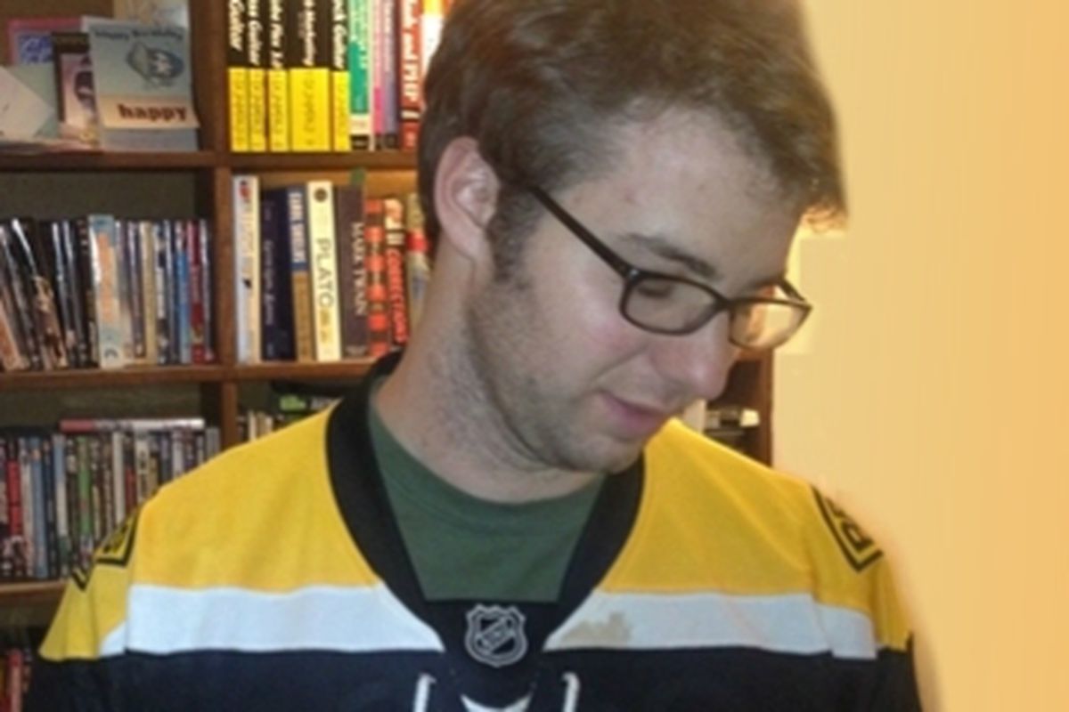 Hipster Bruins fan: hated Jeremy Jacobs before it was cool.