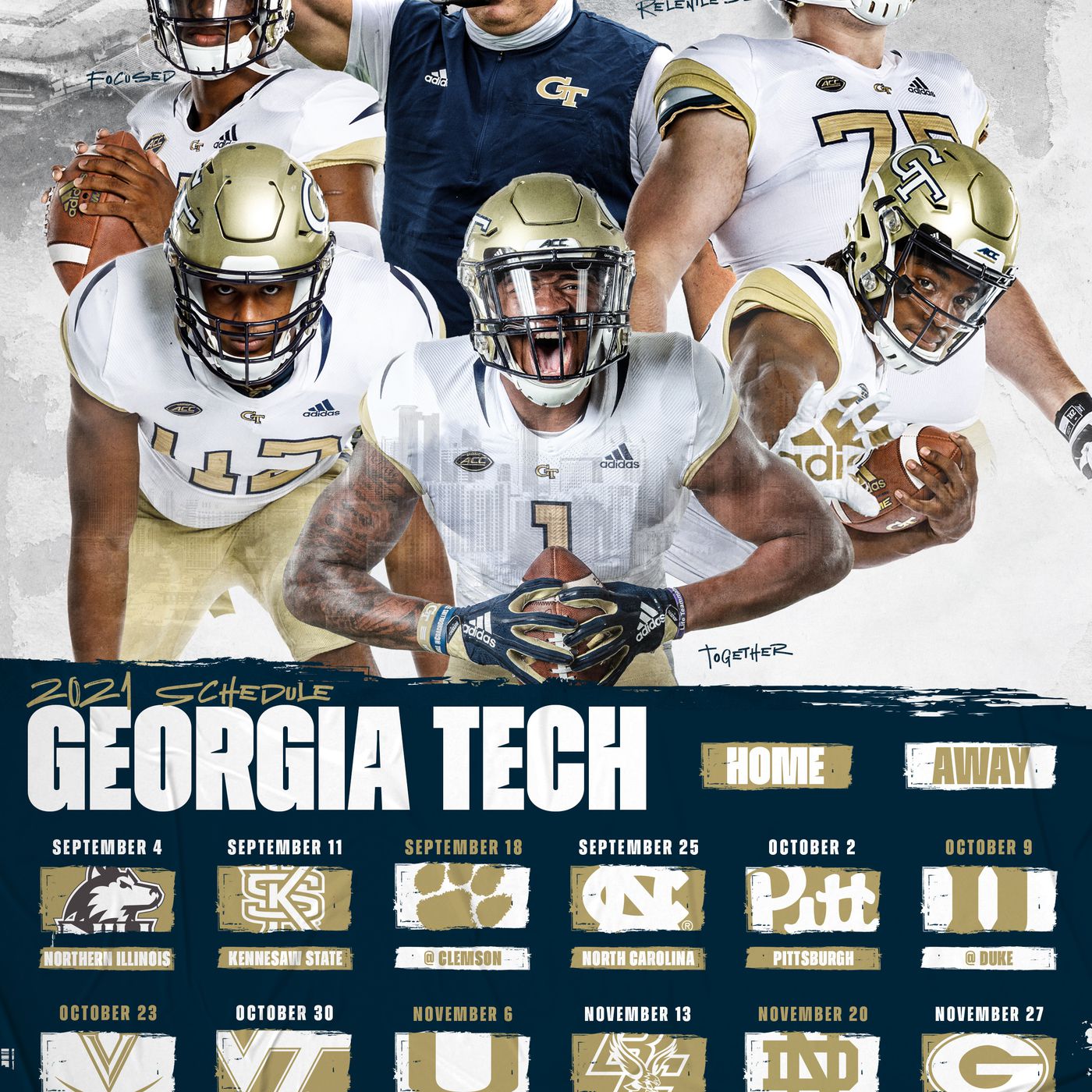 Georgia Tech Football 2021 Schedule Released - From The Rumble Seat