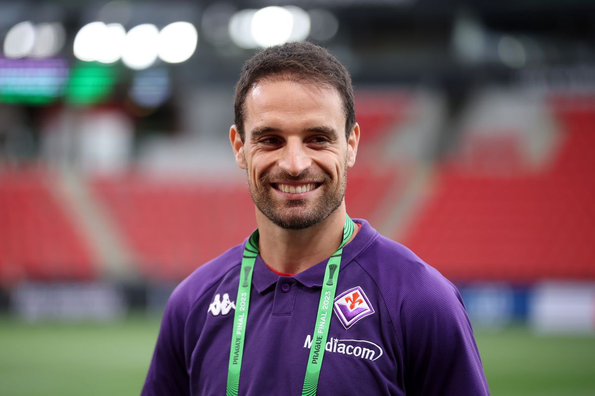 ACF Fiorentina Training Session And Press Conference - UEFA Europa Conference League Final 2022/23
