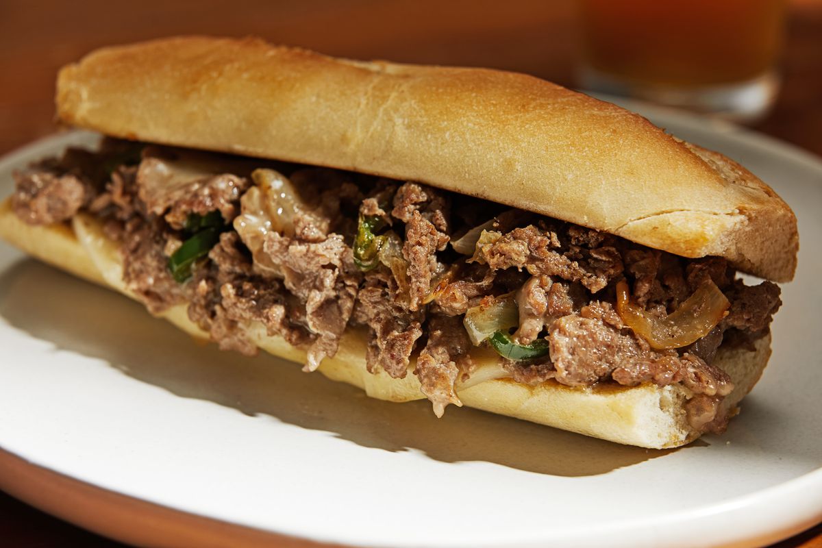 Cheesesteak for feature in Voraciously