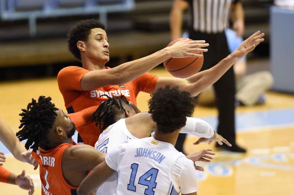 NCAA Basketball: Syracuse at North Carolina