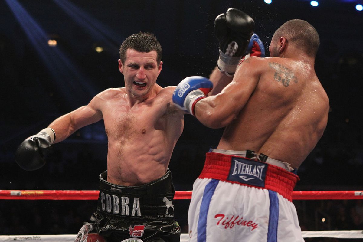 Carl Froch won't face Lucian Bute in April. (Photo by Nick Laham/Getty Images)