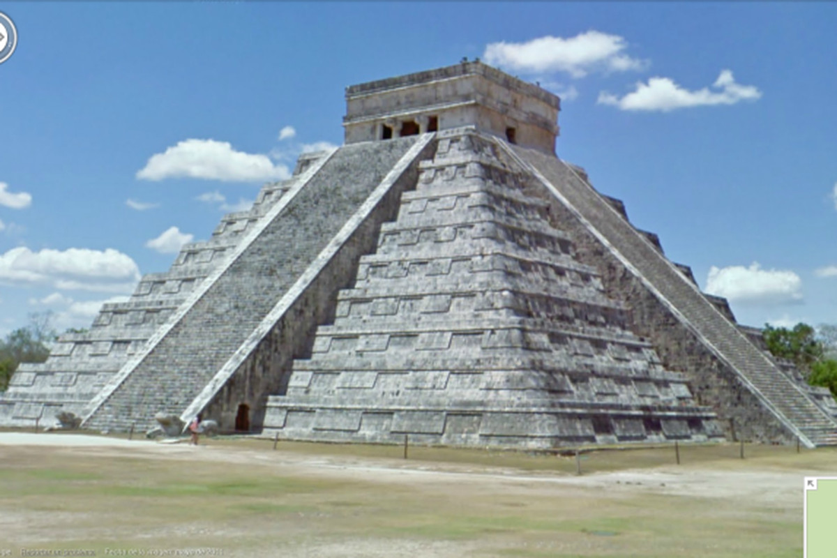Google Street View Mexico Ruins