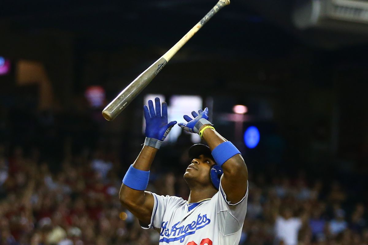 Darth Puig uses the Force to levitate his bat