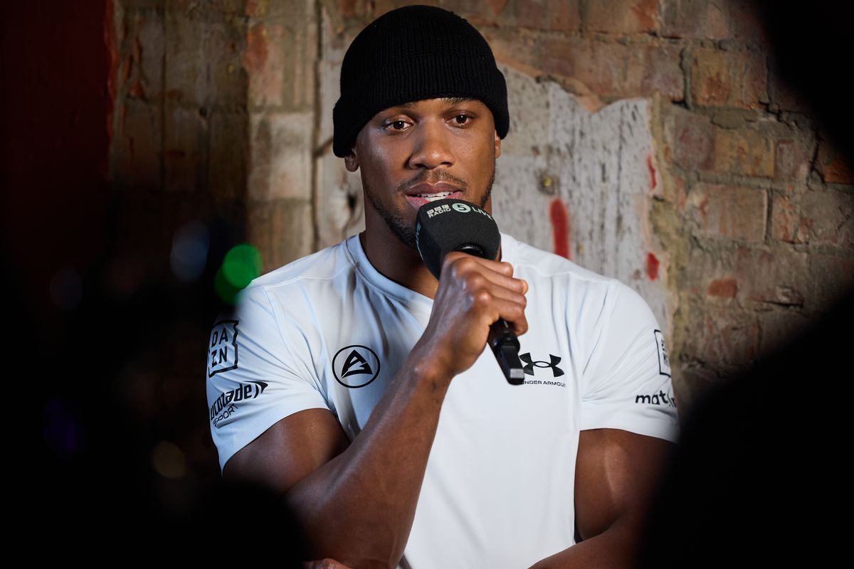 Anthony Joshua hasn’t deterred from the belief he has in himself about being at the top of men’s boxing.