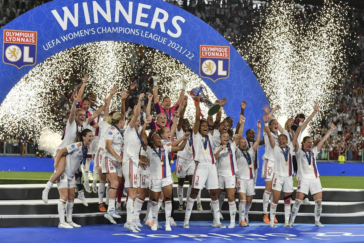 Barcelona v Olympique Lyonnais Women Champions League football final match