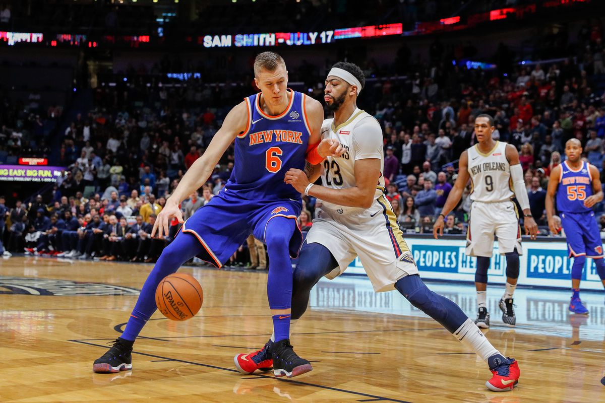 NBA: New York Knicks at New Orleans Pelicans