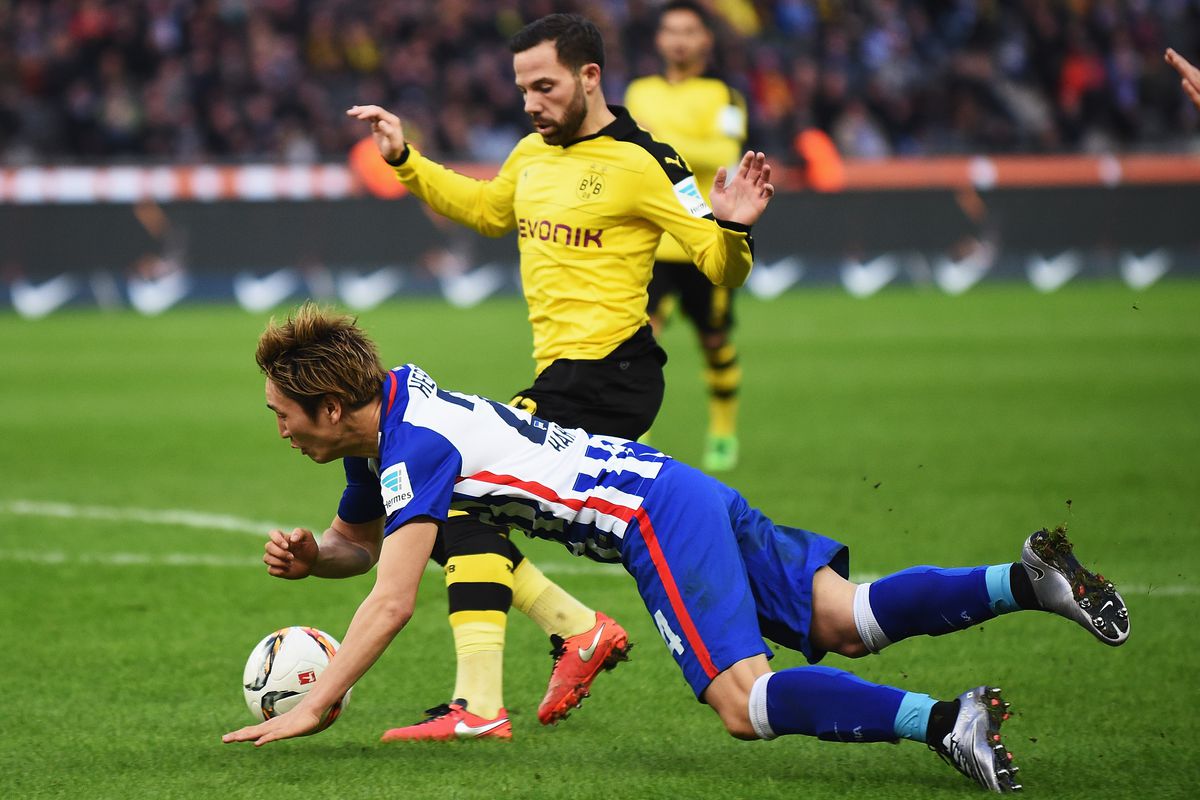 Dortmund and Hertha played to a 0-0 draw in their last meeting