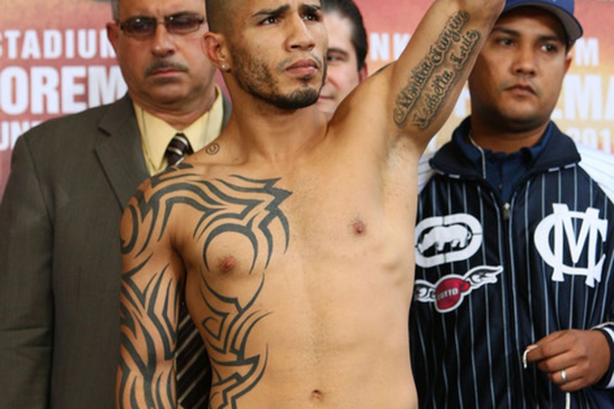 Miguel Cotto stopped Yuri Foreman in nine rounds at Yankee Stadium. (Photo by Mike Stobe/Getty Images)