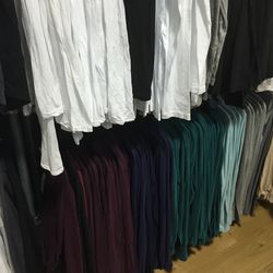 Long-sleeved tops, $40