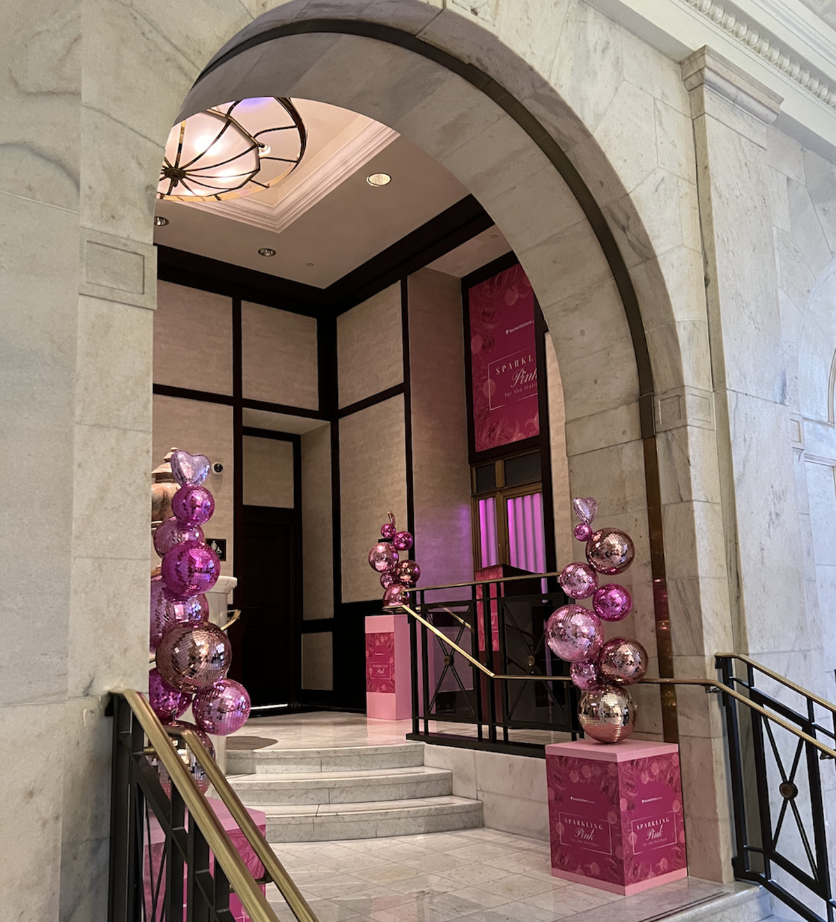 Inside Sparkling Pink, the Ritz-Carlton’s Barbiecore Holiday Speakeasy