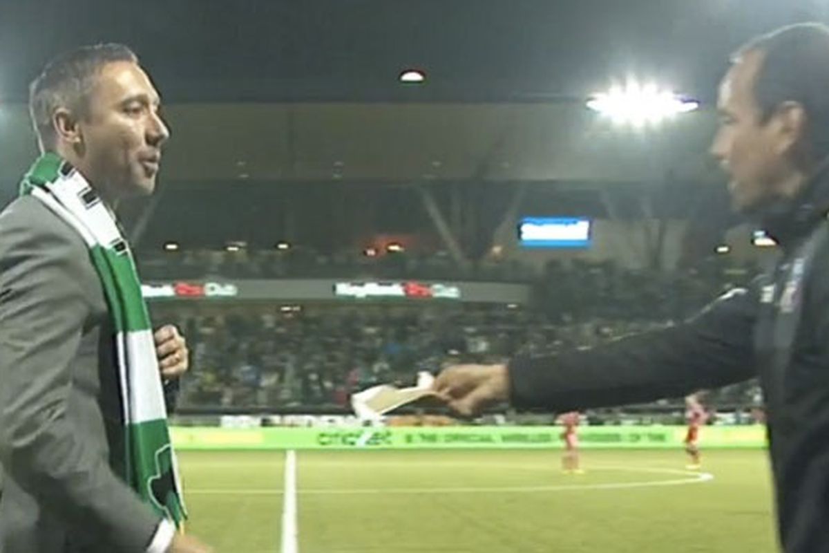 Caleb Porter wants none of your tissue, Oscar.