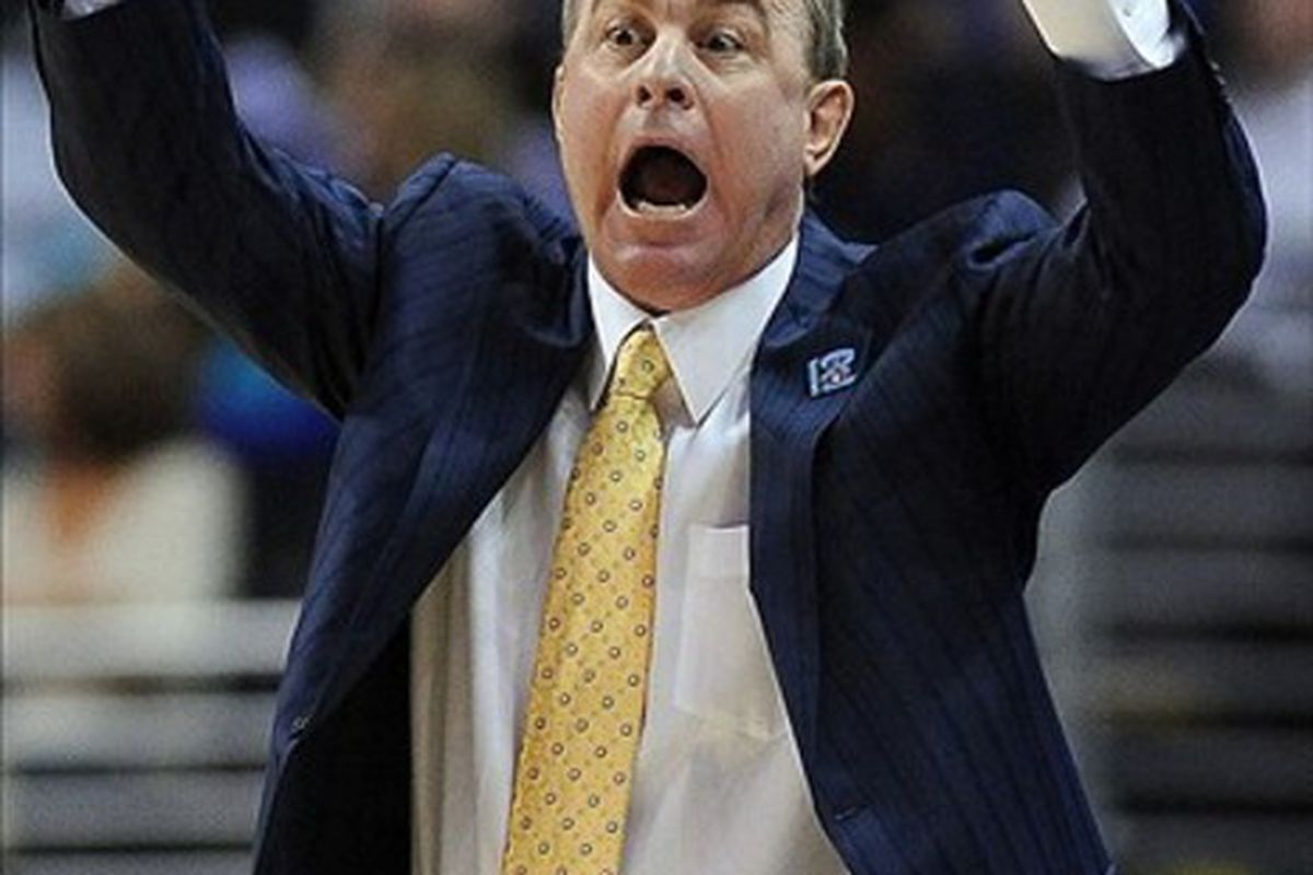 I expect a similar reaction from Ben Howland when UCLA is given the Death Penalty by the NCAA. Mandatory Credit: Jayne Kamin-Oncea-US PRESSWIRE