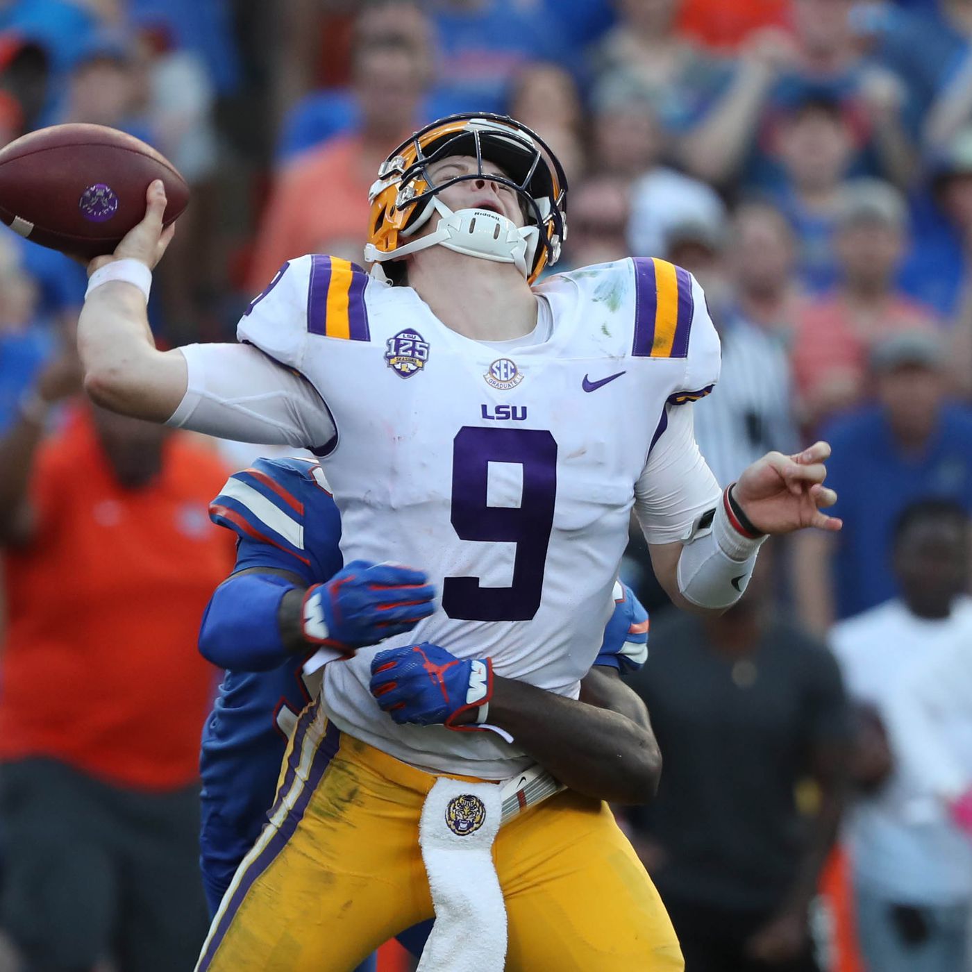 LSU's Joe Burrow ready to take on tough schedule ahead after loss to  Florida - And The Valley Shook