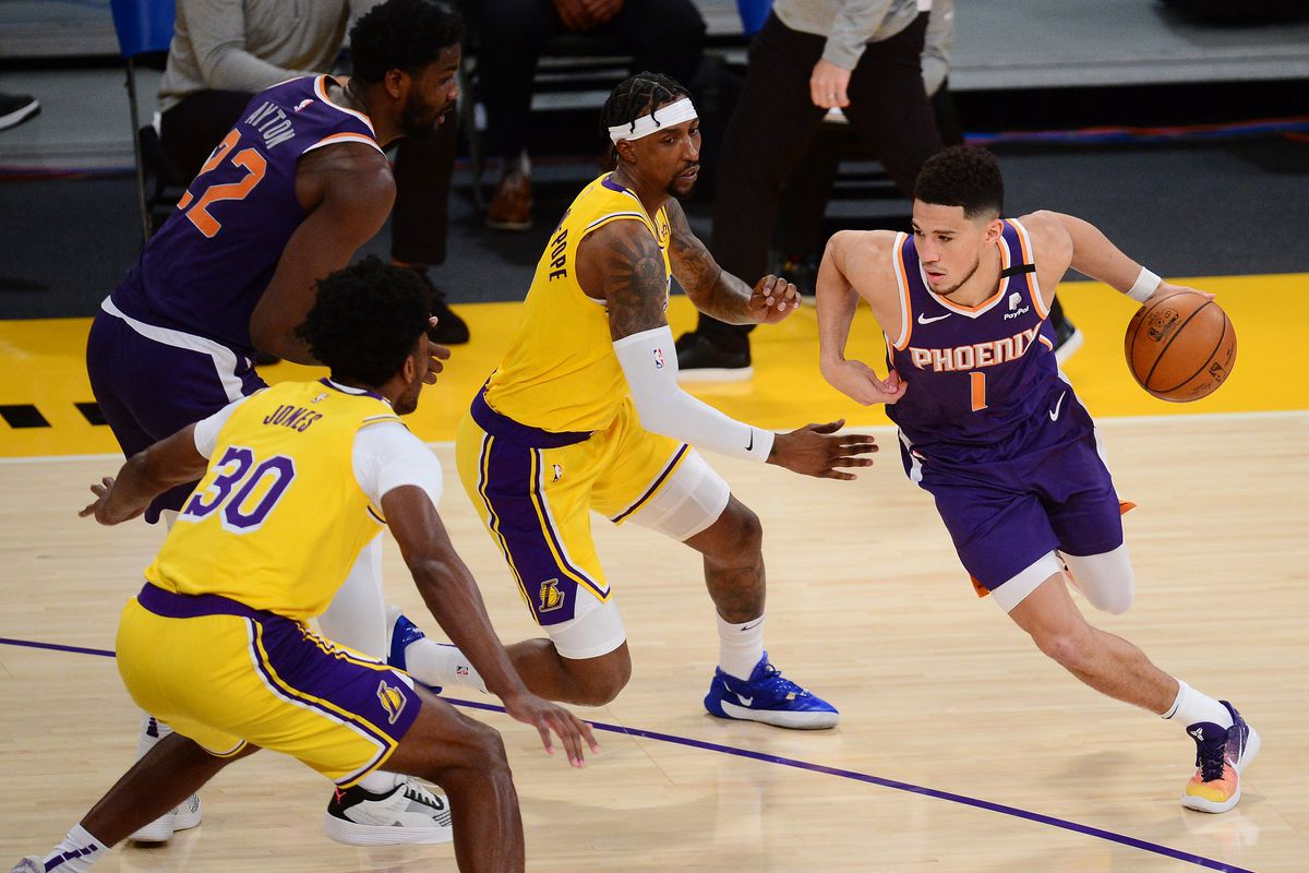 NBA: Phoenix Suns at Los Angeles Lakers