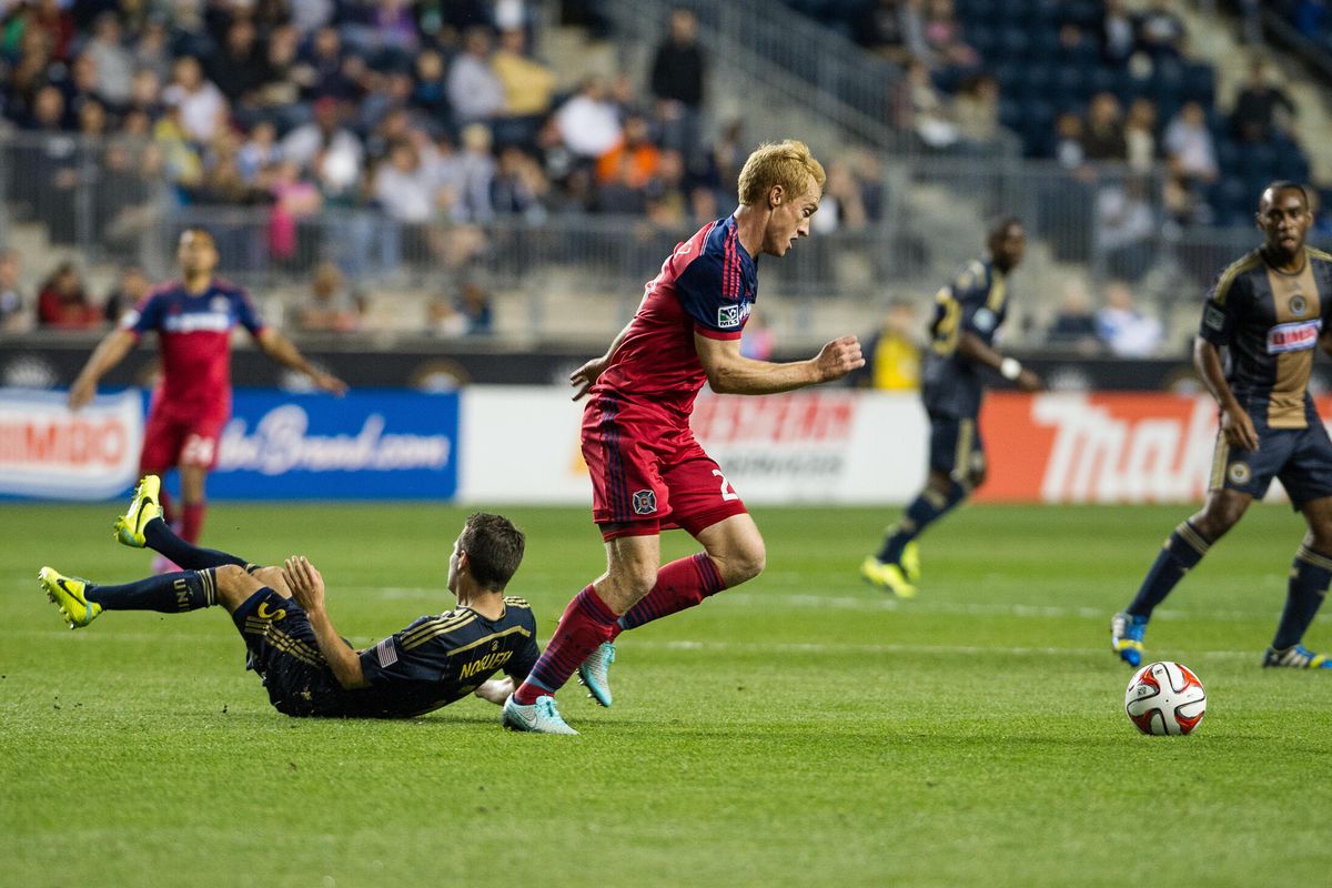 Here's to hoping Jeff Larentowicz can leave Vincent Noguiera on his backside repeatedly today.
