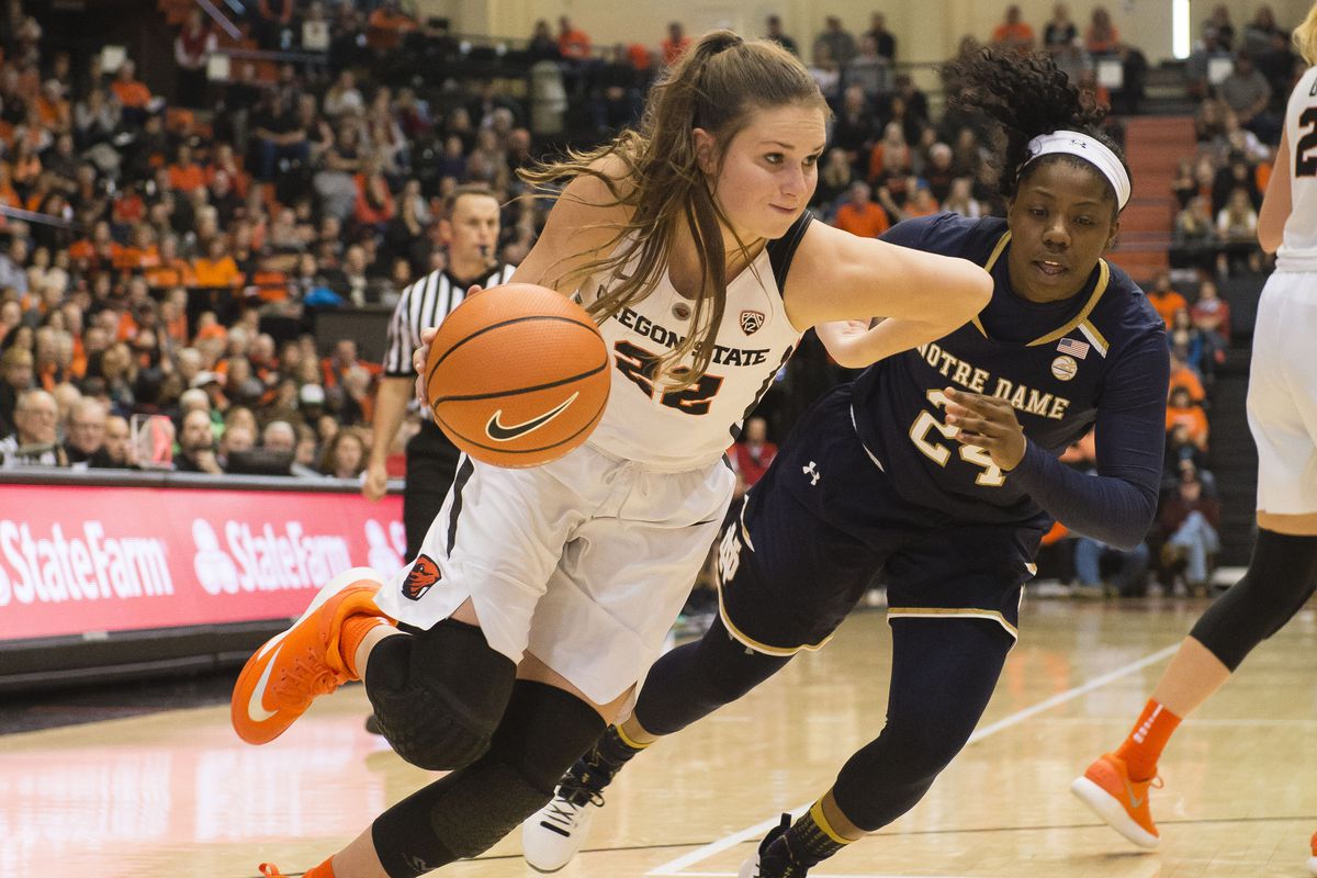 NCAA Womens Basketball: Notre Dame at Oregon State