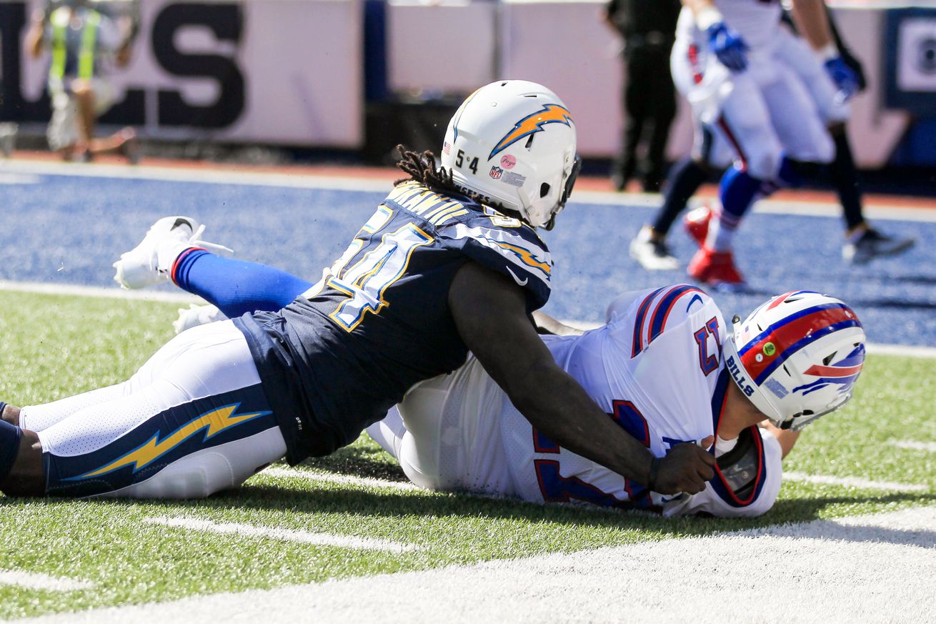 NFL: SEP 16 Chargers at Bills