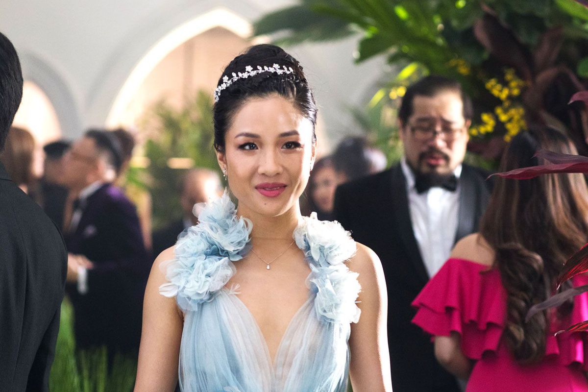 Constance Wu in Crazy Rich Asians.