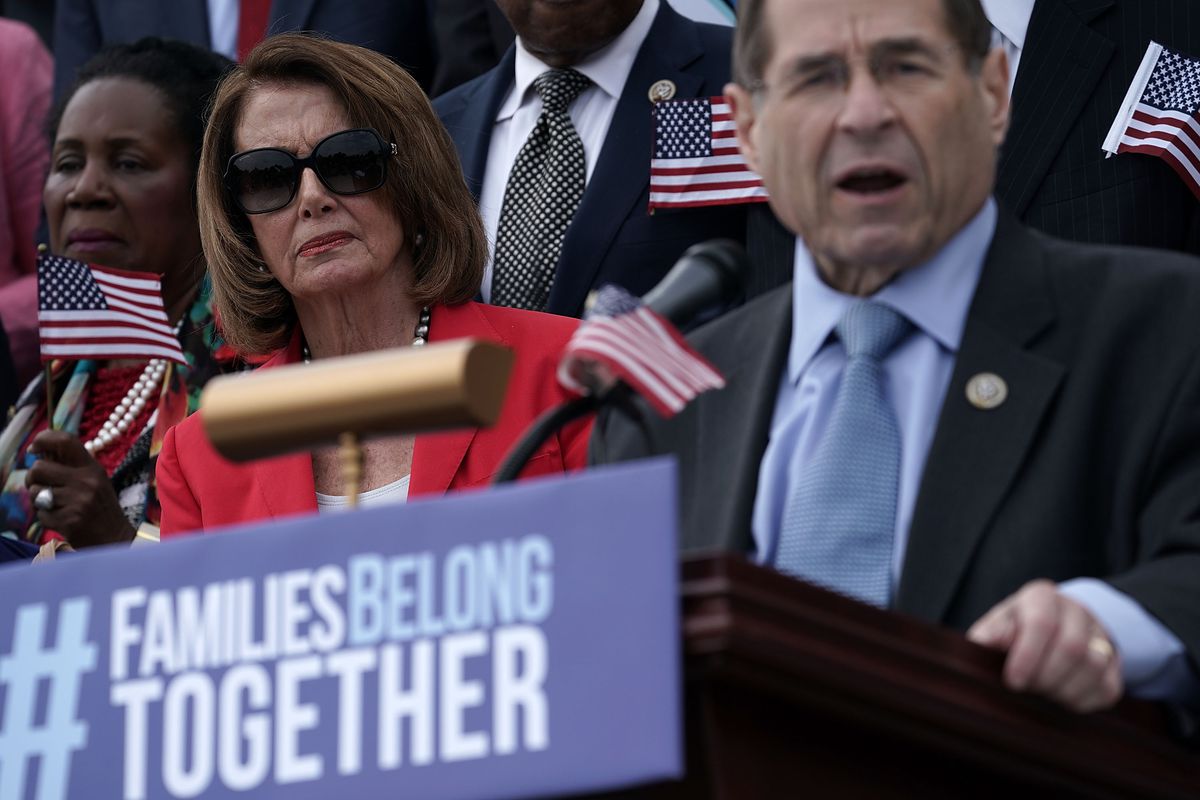 House Democratic Leader Pelosi And House Dems Hold News Conference On ‘The Keep Families Together Act’