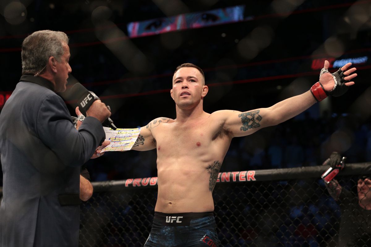 Colby Covington before fighting Robbie Lawler in August 2019