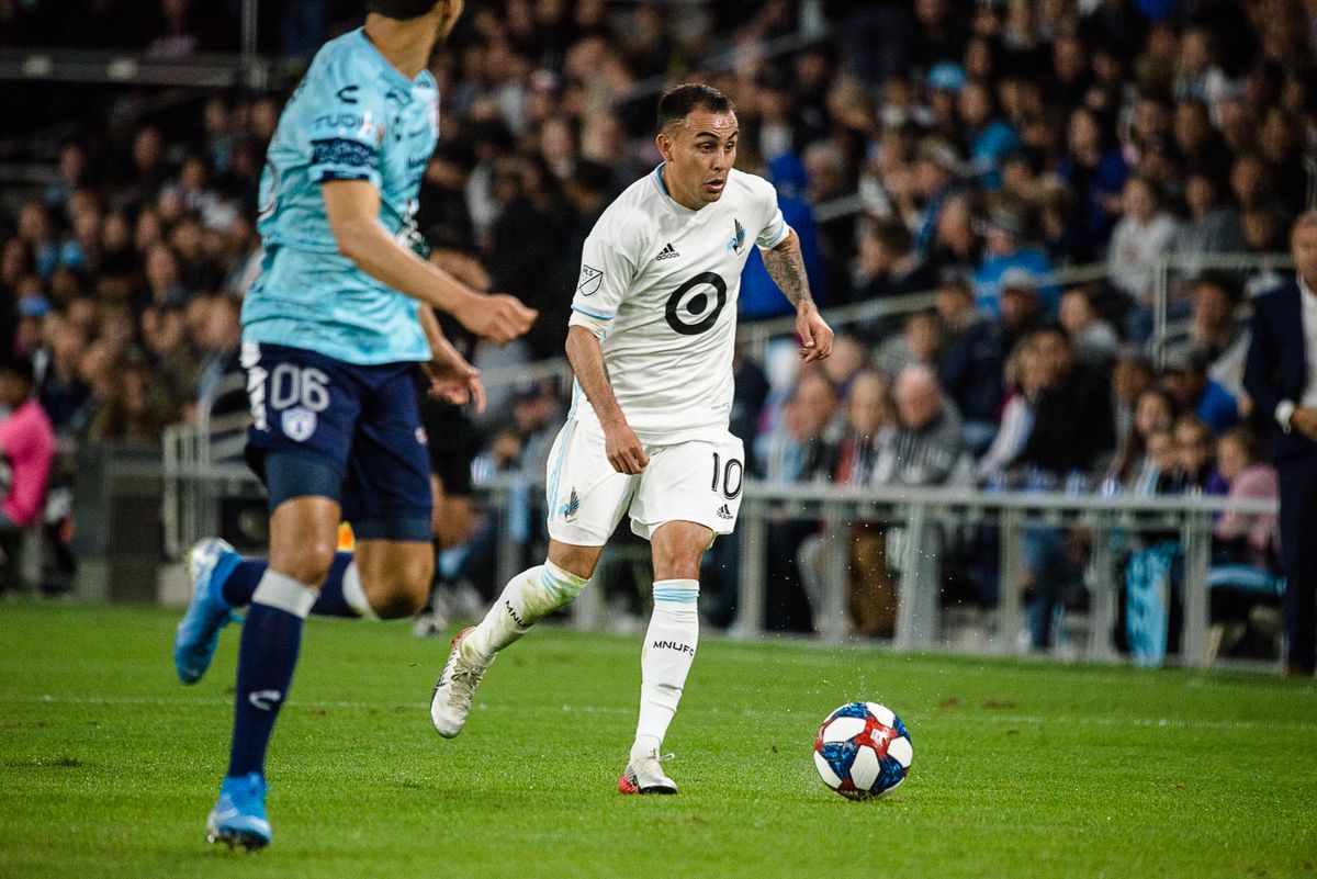 A friendly between Pachuca and Minnesota United 