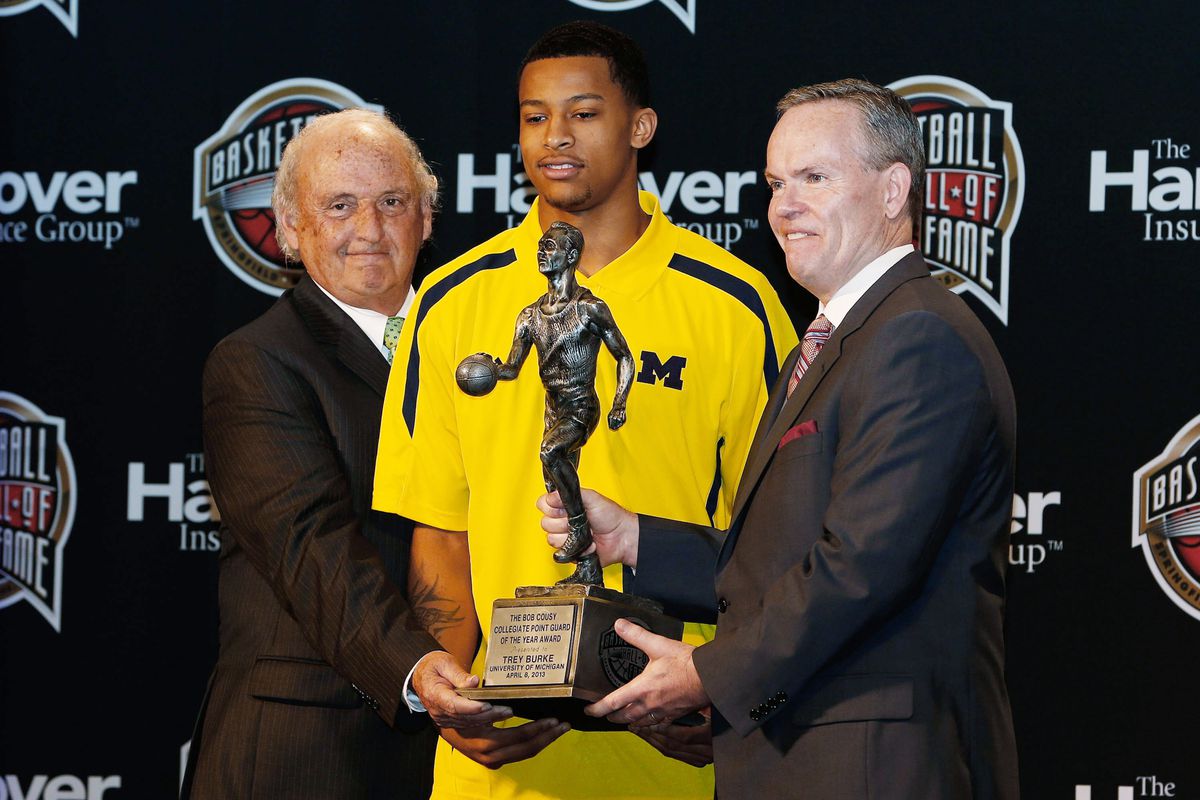 Michigan Guard Trey Burke is bringing home all the individual hardware.  But he'd rather win tonight's game vs. Louisville.  Our Louisville pic is fronting the StoryStream!