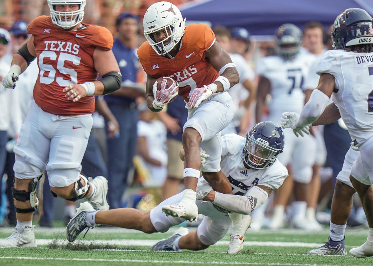 NCAA Football: Rice at Texas