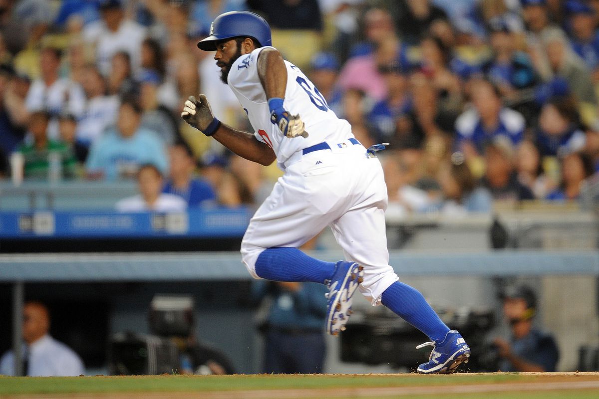 Across three minor league levels, Andrew Toles was batting .330 with a .375 on-base percentage in his comeback