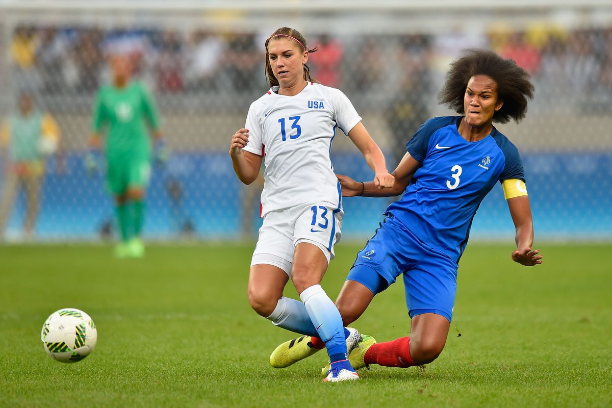 USA v France: Women's Football - Olympics: Day 1