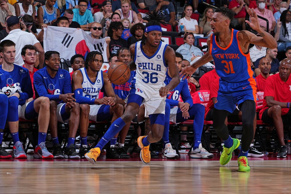 2023 NBA Las Vegas Summer League - New York Knicks v Philadelphia 76ers