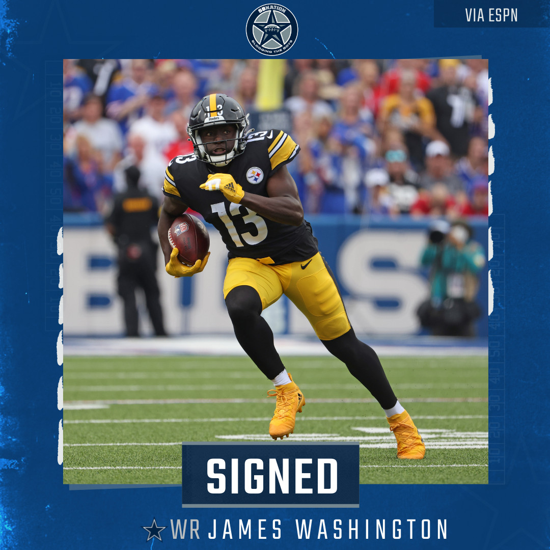 Cowboys signing free agent wide receiver James Washington